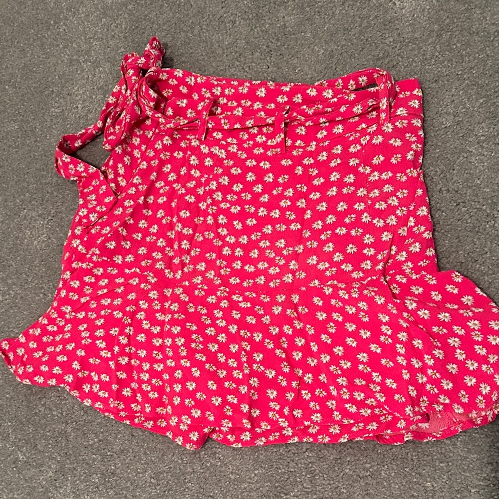 Zara Pink Floral Skort